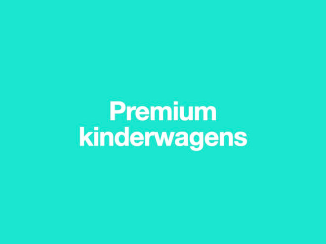 Premium kinderwagens